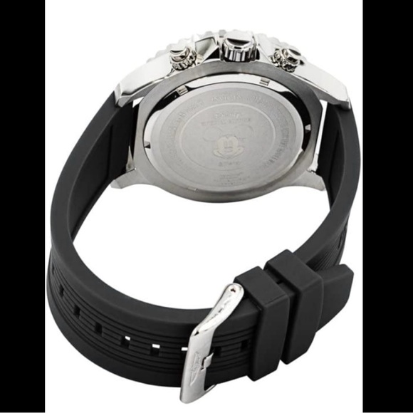 NWT Invicta x Disney Limited Edition  Mickey Chronograph Watch - Black / Silver - Picture 3 of 12